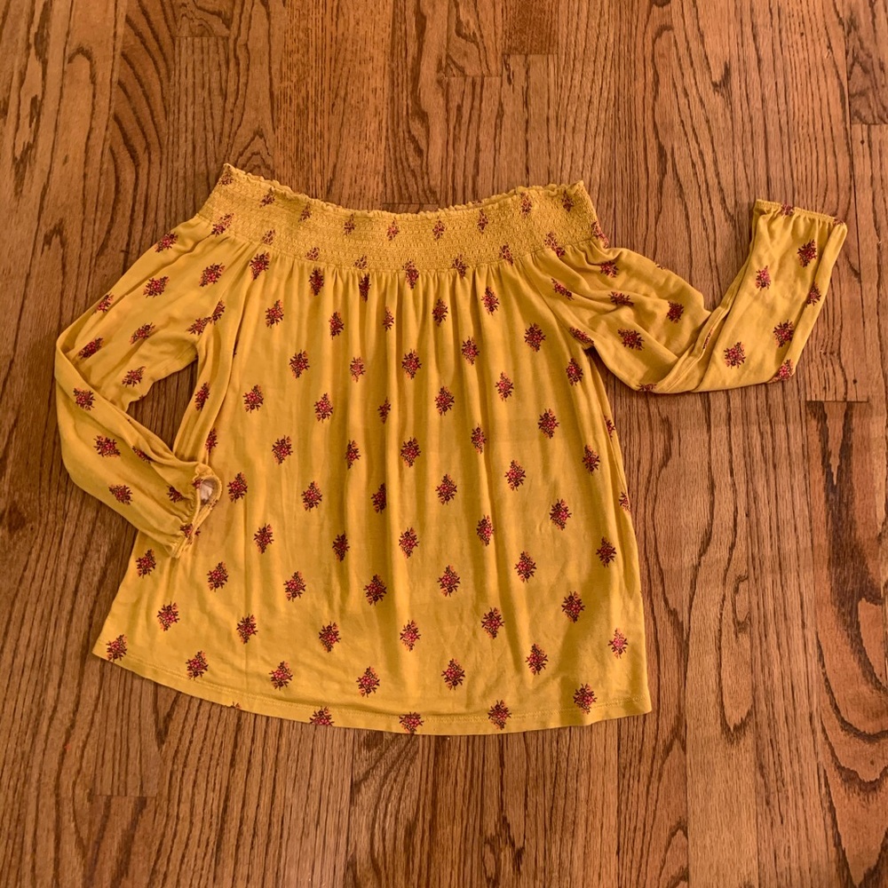 Old navy off the shoulder shirt!